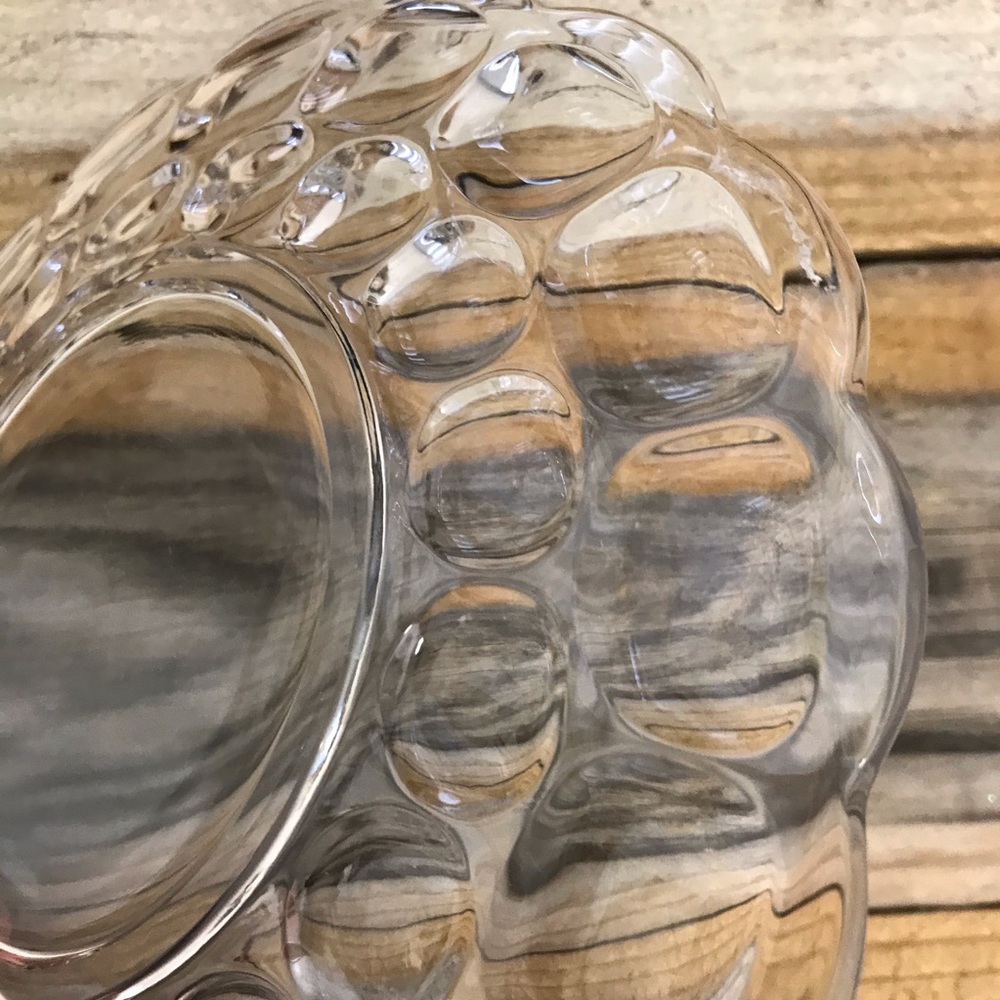 Crystal cake plate - Picture 2 of 2
